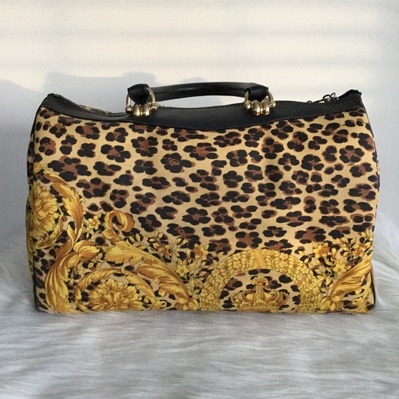 Authentic Vintage Baroque Leopard Versace Handbag - Picture 6 of 8